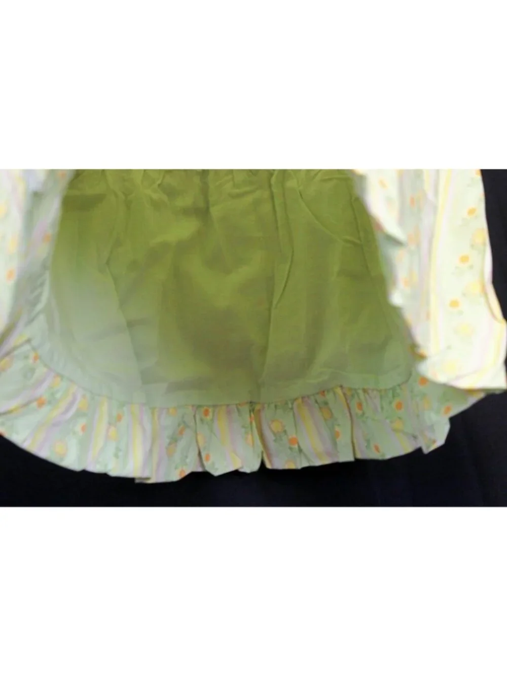 2007 Gymboree Sunflower Fields Shirt sz 8 Hem Swing Baby Doll Stripes Summer Fun